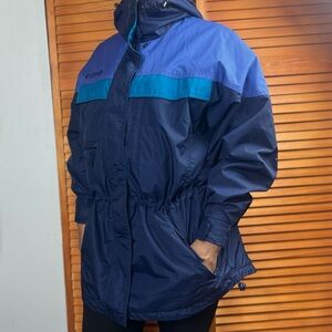 Columbia Blue and Teal Outdoor Jacket
